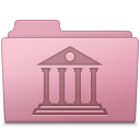 Library Folder Sakura Icon